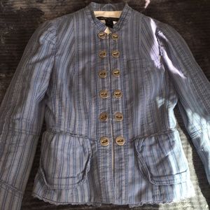 Marc Jacobs blazer jacket mandarin collar size 2